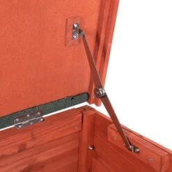 Caseta De Madera Woody Con Puerta Para Perros -Suministros Para Mascotas 55518 woody flachdach fg 8300 8