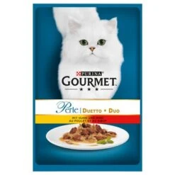 Gourmet Perle En Sobres 24 / 26 X 85 G -Suministros Para Mascotas 55984 pla nestle gourment huhnrind 85g 6