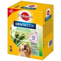 Pack 224 Uds. Pedigree Dentastix Fresh Snacks Para Perros -Suministros Para Mascotas 56880 pla pedigree dentastixfresh grossehunde 28stk 6