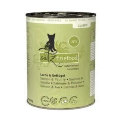 Catz Finefood En Latas 6 X 400 G 20 Catz Finefood En Latas 6 X 400 G -Suministros Para Mascotas 57362 pla petsnature catzfinefood lachsgefluegel 6x400g hs 01 4