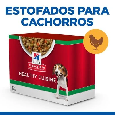 Hill's Science Plan Hill’s Puppy Medium & Large Healthy Cuisine Con Pollo Para Perros 3 Hill's Science Plan Hill’s Puppy Medium & Large Healthy Cuisine Con Pollo Para Perros