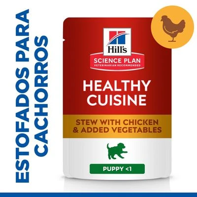 Hill's Science Plan Hill’s Puppy Medium & Large Healthy Cuisine Con Pollo Para Perros 10 Hill's Science Plan Hill’s Puppy Medium & Large Healthy Cuisine Con Pollo Para Perros - Imagen 8