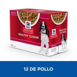 Hill's Science Plan Adult Healthy Cuisine Con Pollo Para Perros -Suministros Para Mascotas 606602 12 1 7