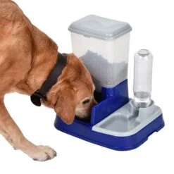 Dispensador De Agua Y Pienso -Suministros Para Mascotas 64660 wasser und futterautomat 12 0