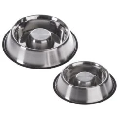 Comedero Antivoracidad De Acero Para Perros -Suministros Para Mascotas 66523 66349 antischlingnapf fg 0934 1