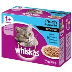 Megapack Whiskas 1+ Años 48 X 85 G En Bolsitas -Suministros Para Mascotas 70814 pla whi fischingelee 0
