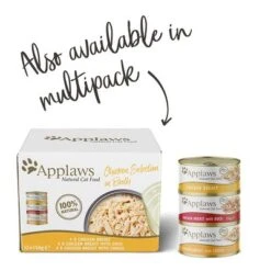 Applaws Latas En Caldo Para Gatos 6 X 156 G -Suministros Para Mascotas 71473 applaws bruehe huhnchenbrust 156g hs 03 2