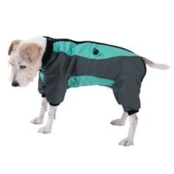 Abrigo Largo Overall II Para Perros -Suministros Para Mascotas 73483 hundeoverall mint fg 1000px 2906 1