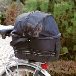 Cesta Para Bicicletas Trixie Friends On Tour -Suministros Para Mascotas 73865 trixie fahrradtasche hs 02 5