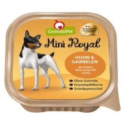 GranataPet Mini Royal 6 X 150 G Comida Húmeda Para Perros -Suministros Para Mascotas 78132 pla granatapet miniroyal huhngarnelen 7