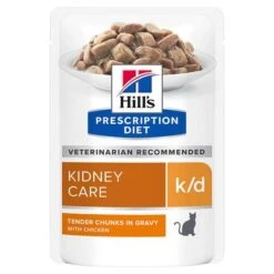 Hill's K/d Prescription Diet Sobres Comida Húmeda Para Gatos 21 Hill's K/d Prescription Diet Sobres Comida Húmeda Para Gatos -Suministros Para Mascotas 79023 pla hills prescriptiondiet kd kidneycare hs 01 5