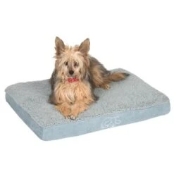 Colchón Ortopédico Memory Gris -Suministros Para Mascotas 79218 hundebett memory grau fg 6739 2