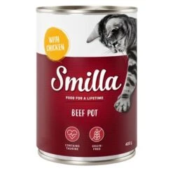 Smilla Tierno Vacuno 24 X 400 G -Suministros Para Mascotas 80197 pla smilla beefpot chicken 400g 4