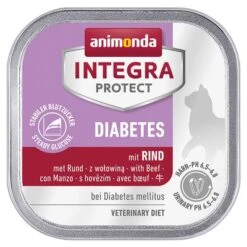 Animonda Integra Protect Adult Diabetes 6 X 100 G Para Gatos -Suministros Para Mascotas 82726 animond integra protect adult diabetes schale rind 6x100g hs 02 4