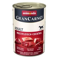 Animonda GranCarno Original Adult 12 X 400 G - Pack Ahorro 33 Animonda GranCarno Original Adult 12 X 400 G - Pack Ahorro -Suministros Para Mascotas 82730 pla animonda grancarno adult multifleischcocktail 400g 9