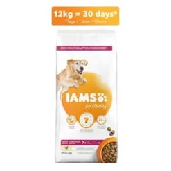 IAMS For Vitality Senior & Mature Large Con Pollo Fresco 8 IAMS For Vitality Senior & Mature Large Con Pollo Fresco -Suministros Para Mascotas 83514 iams dog seniormature large 12kg 2 7