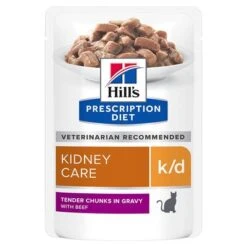 Hill's K/d Prescription Diet Sobres Comida Húmeda Para Gatos 20 Hill's K/d Prescription Diet Sobres Comida Húmeda Para Gatos -Suministros Para Mascotas 86402 pla hills prescriptiondiet kd kidneycare hs 01 6