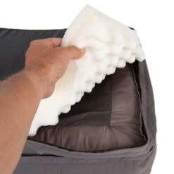 Cama Ortopédica Gris Para Perros -Suministros Para Mascotas 97669 orthosofa grau fg 4829 4