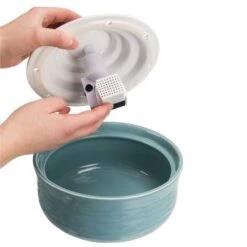 Bebedero Fuente Trixie Vital Falls De Cerámica -Suministros Para Mascotas 98396 trixie trinkbrunnen vital falls keramik hs 05 8