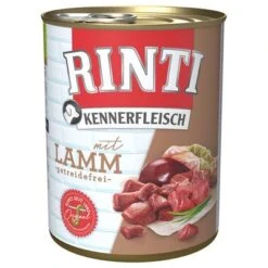 Pack Ahorro: Rinti Kennerfleisch 12 X 800 G -Suministros Para Mascotas 98721 pla bilder rinti kennerfleisch lamm 800g hs 01 5