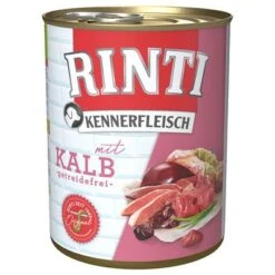 Pack Ahorro: Rinti Kennerfleisch 12 X 800 G -Suministros Para Mascotas 98833 pla bilder rinti kennerfleisch kalb 800g hs 01 9