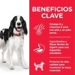 Hill's Science Plan Hill's Adult 1-6 Medium Science Plan Con Cordero Y Arroz -Suministros Para Mascotas atf8 604354 key benefits 1