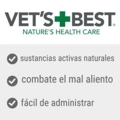 Vet's Best® Dental Refrescante De Aliento Para Perros -Suministros Para Mascotas benefits template accesories 1000x1000 int 1 0