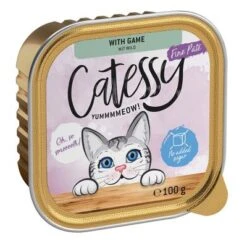 Catessy En Tarrinas 32 X 100 G - Pack Mixto -Suministros Para Mascotas catessy finepate game 100g 1000x1000 2
