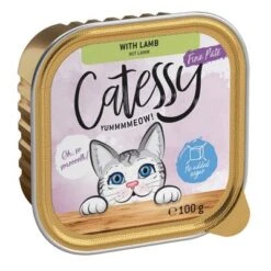 Catessy En Tarrinas 64 X 100 G - Pack Mixto -Suministros Para Mascotas catessy finepate lamb 100g 1000x1000 4 1