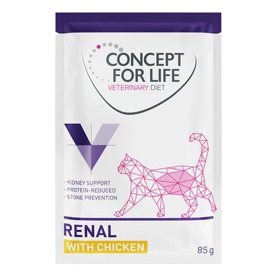 Concept For Life Veterinary Diet Renal Con Pollo En Bolsitas Para Gatos 3 Concept For Life Veterinary Diet Renal Con Pollo En Bolsitas Para Gatos
