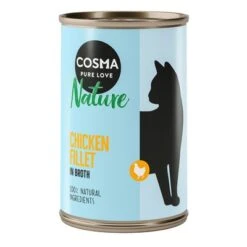 Cosma Nature 6 X 140 G -Suministros Para Mascotas cosma nature chickenfillet 140g 1000x1000 4
