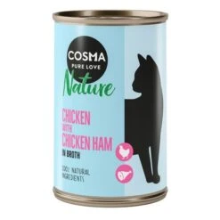 Cosma Nature 6 X 140 G -Suministros Para Mascotas cosma nature chickenham 140g 1000x1000 4