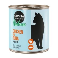 Pack Ahorro: Cosma Nature 12 X 280 G -Suministros Para Mascotas cosma nature chickentuna 280g 1000x1000 0
