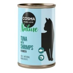 Cosma Nature 6 X 140 G -Suministros Para Mascotas cosma nature tunashrimps 140g 1000x1000 9