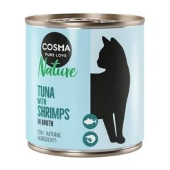 Pack Ahorro: Cosma Nature 12 X 280 G -Suministros Para Mascotas cosma nature tunashrimps 280g 1000x1000 8