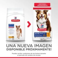 Hill's Science Plan Hill's Mature Adult 7+ Medium Science Plan Con Pollo -Suministros Para Mascotas es dog ma medium chicken transition coming soon 1 0