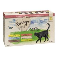 Feringa Classic Meat Menu En Gelatina 24 X 85 G En Sobres - Pack Ahorro -Suministros Para Mascotas feringa classicmeat mix psblvg 12x85g 1000x1000 2