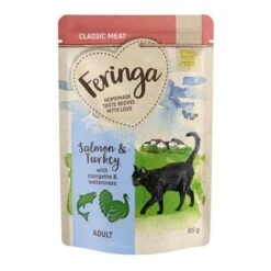 Feringa Classic Meat Menu En Gelatina 12 X 85 G En Sobres 41 Feringa Classic Meat Menu En Gelatina 12 X 85 G En Sobres -Suministros Para Mascotas feringa classicmeat salmonturkey 85g 1000x1000 0