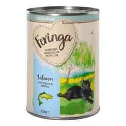 Feringa Single Meat Menu 6 X 410 G 18 Feringa Single Meat Menu 6 X 410 G -Suministros Para Mascotas feringa singlemeat adult salmon 410g 1000x1000 8