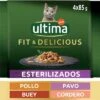 Ultima Cat Sterilized 48 X 85 G Comida Húmeda Para Gatos -Suministros Para Mascotas mhi 0