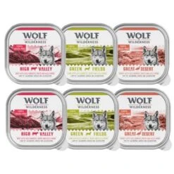 Wolf Of Wilderness 6 X 300 G -Suministros Para Mascotas new mixpack schale 4