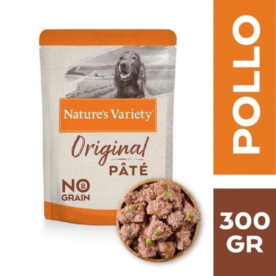 Nature's Variety Original Paté No Grain Medium/Maxi Adult 8 X 300 G 4 Nature's Variety Original Paté No Grain Medium/Maxi Adult 8 X 300 G - Imagen 2