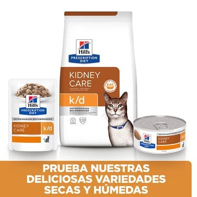 Hill's K/d Prescription Diet Sobres Comida Húmeda Para Gatos 10 Hill's K/d Prescription Diet Sobres Comida Húmeda Para Gatos - Imagen 8
