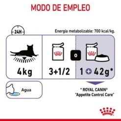 Royal Canin Appetite Control Care En Gelatina -Suministros Para Mascotas rc fcn appetitecontrolpouchjelly 10 es es 3