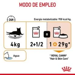 Royal Canin Hair & Skin Care En Salsa -Suministros Para Mascotas rc fcn hairskinpouchgravy 10 es es 6