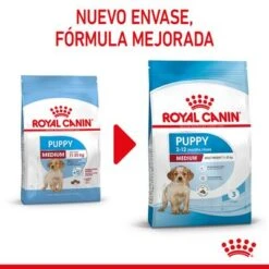 Royal Canin Medium Puppy -Suministros Para Mascotas rc spt dry mediumpuppy cv 1 es es 0