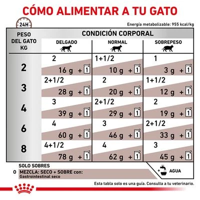 Royal Canin Veterinary Feline Gastro Intestinal Húmeda Para Gatos 7 Royal Canin Veterinary Feline Gastro Intestinal Húmeda Para Gatos - Imagen 5
