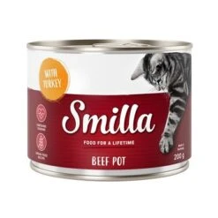 Smilla Tierno Vacuno 24 X 200 G - Pack Ahorro 13 Smilla Tierno Vacuno 24 X 200 G - Pack Ahorro -Suministros Para Mascotas smilla beefpot turkey 200g 1000x1000 3