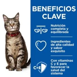 Hill's Science Plan Hill's Adult Healthy Cuisine Con Pollo Y Salmón Para Gatos -Suministros Para Mascotas sp healthy cuisine thumbnails cat adult benefits es 6