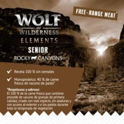Pack Ahorro: 2 X 12 Wolf Of Wilderness Elements -Suministros Para Mascotas wow boards elements fr rockycanyions senior 1000x1000 de 3